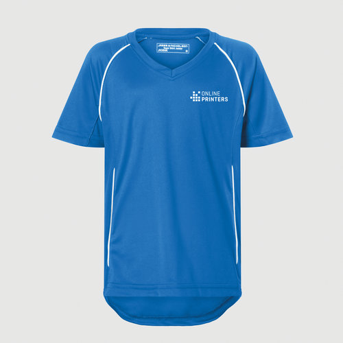 royalblau / weiß