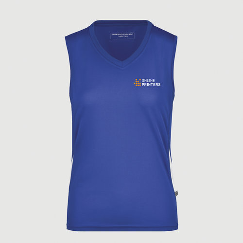 royalblau / weiß