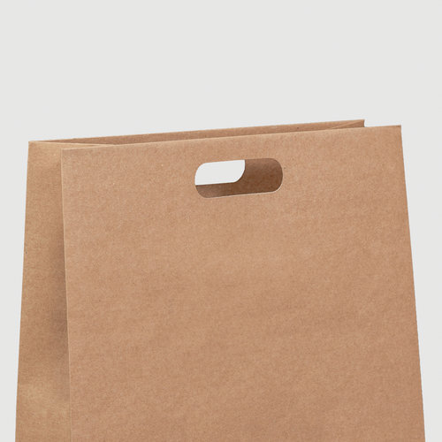 Grifflochtaschen aus Öko-/Naturpapier, 40 x 30 x 8 cm 1