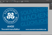 Banner-erstellen-InDesign-Tutorial: fertiges Banner-Design