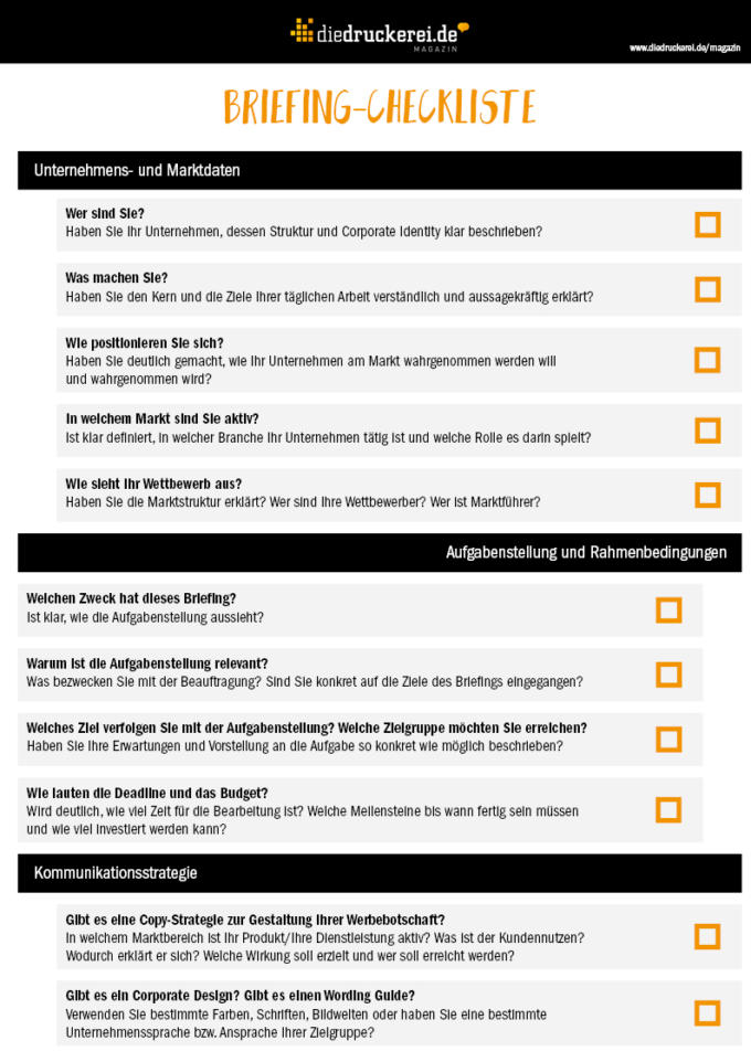 Checkliste-Briefing-Agentur-Dienstleister-diedruckerei-de