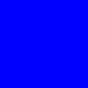 Ein durchgehend blaues Rechteck ohne zusätzliche Merkmale oder Texturen, das die reine Essenz der „Bedeutung der Farben“ einfängt, wobei Blau oft Ruhe und Tiefe symbolisiert.