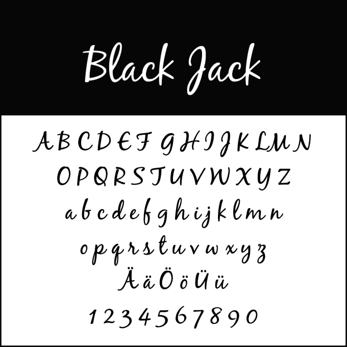Black-Jack_Handwriting-Font-diedruckerei-de