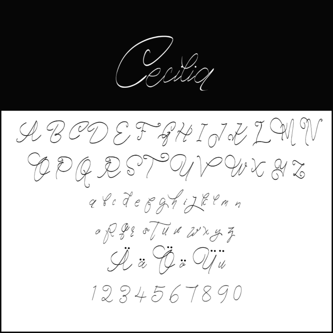Cecilia_Handwriting-Font-diedruckerei-de