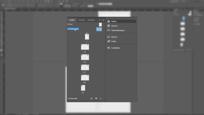 InDesign Basics Tutorial - Seitenzahlen einfügen und formatieren