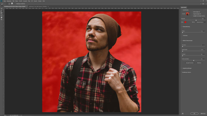 Bild 4 - Freistellen PSCC2018 - Photoshop Basics Tutorial