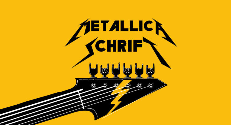 Metallica-Schrift: markante Heavy-Metal-Fonts zum Download