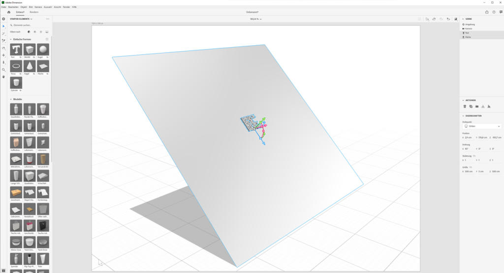 Objekt-an-Fläche-ausrichten_Adobe-Dimension