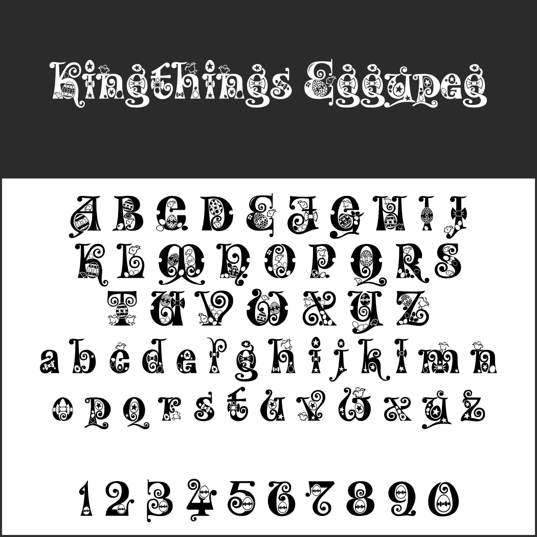 Ostern-Schrift: Kingthings Eggypeg